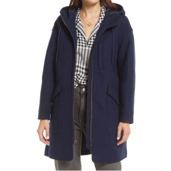 Madewell Navy Pea Coat